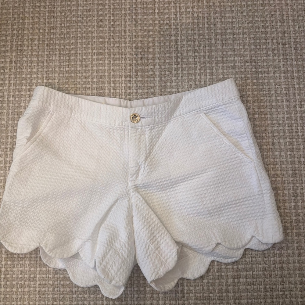 Lilly Pulitzer white shorts.
